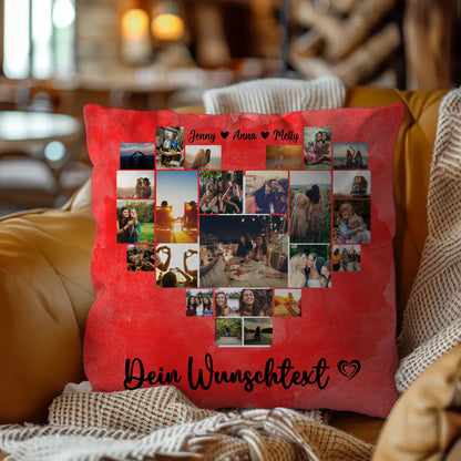 Kissen Für Paare Erinnerung Schweiz Urlaub Personalisiert