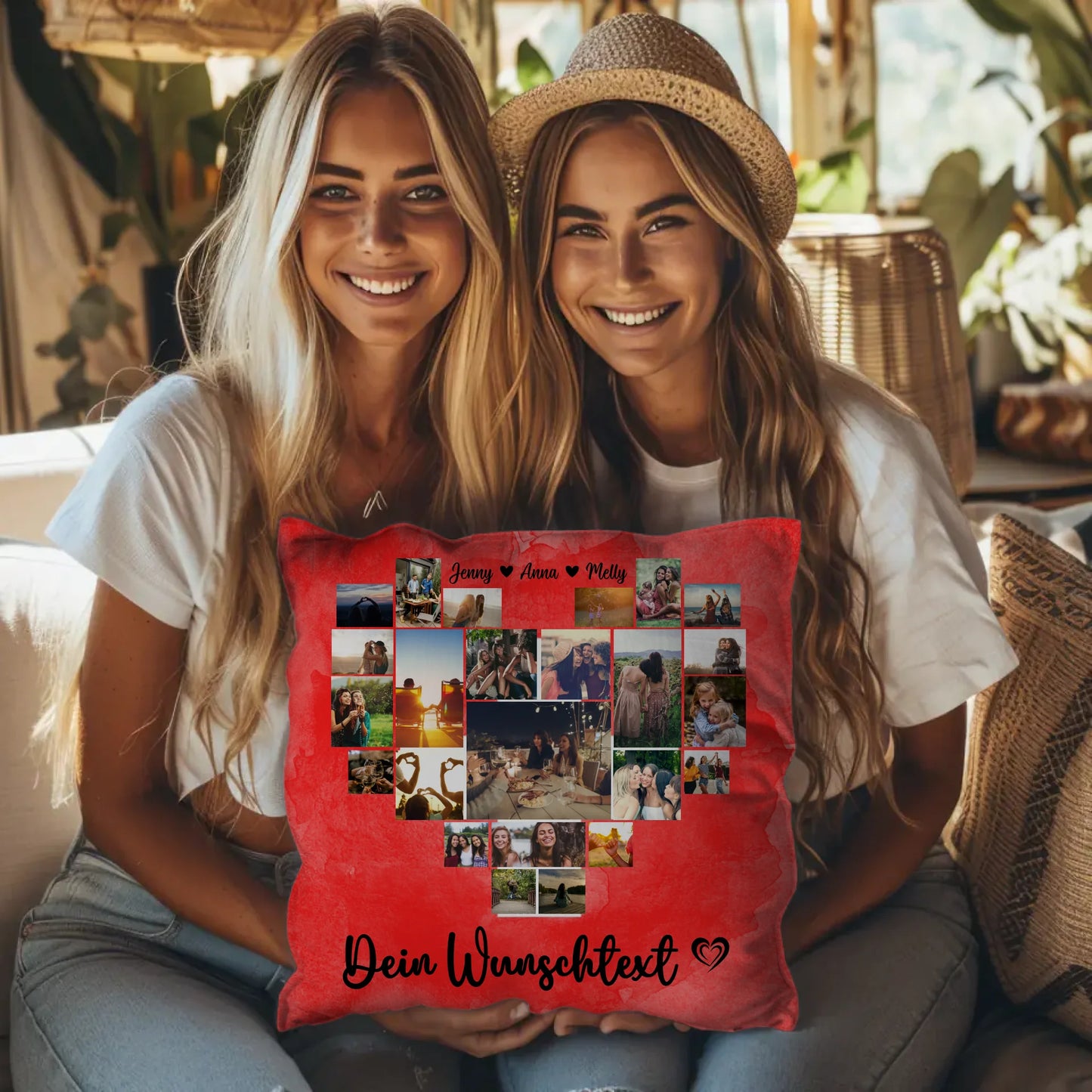 Kissen Für Paare Erinnerung Schweiz Urlaub Personalisiert