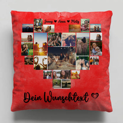 Kissen Für Paare Erinnerung Schweiz Urlaub Personalisiert