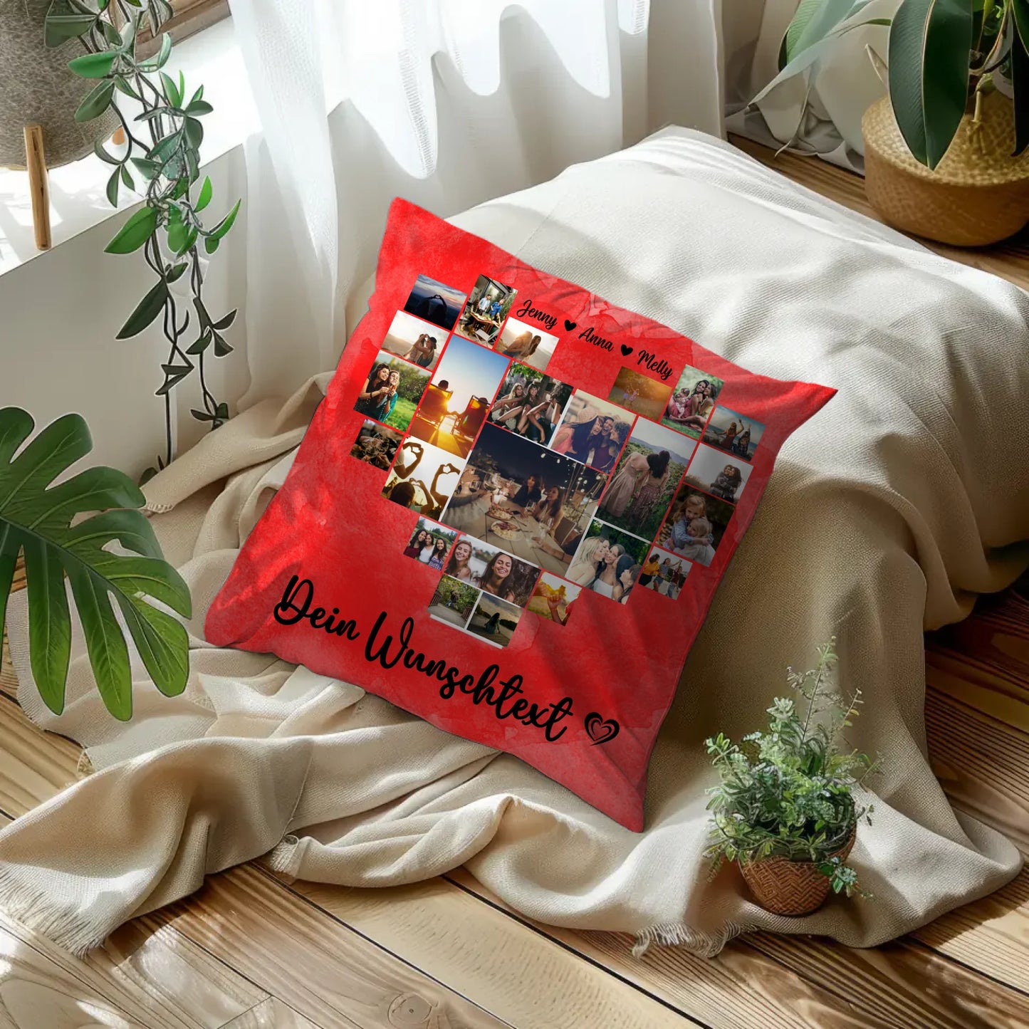 Kissen Für Paare Erinnerung Schweiz Urlaub Personalisiert