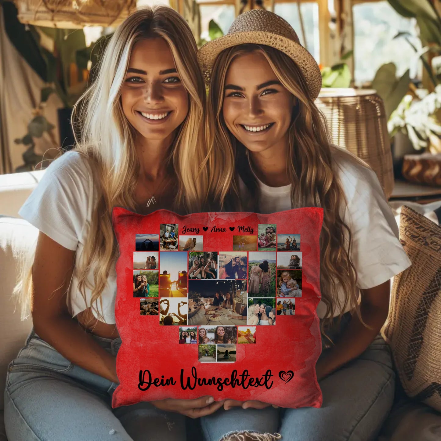 Kissen Für Paare Erinnerung Schweiz Urlaub Personalisiert