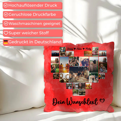 Kissen Für Paare Erinnerung Schweiz Urlaub Personalisiert