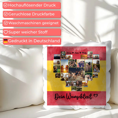 Personalisiertes Kissen Paare Urlaub Spanien Geschenkidee