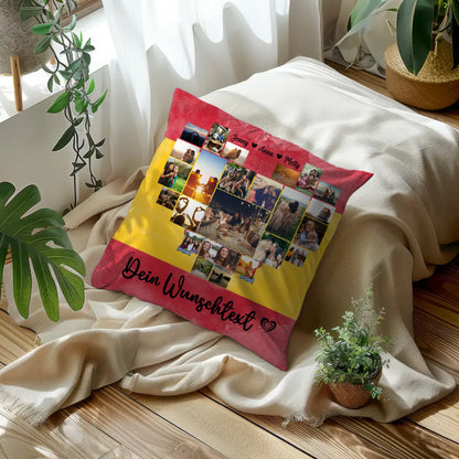 Personalisiertes Kissen Paare Urlaub Spanien Geschenkidee