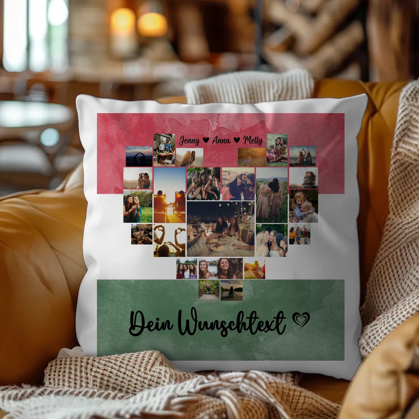 Paar Fotokissen Urlaub Erinnerung Ungarn personalisiert