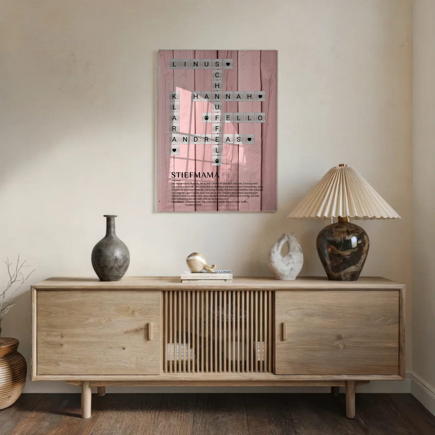 Stiefmama Definition Acrylglasbild Poster Kreuzworträtsel