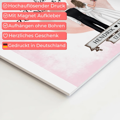 Willkommensschild Hochzeit Blüten Fotoboard Geschenkideen