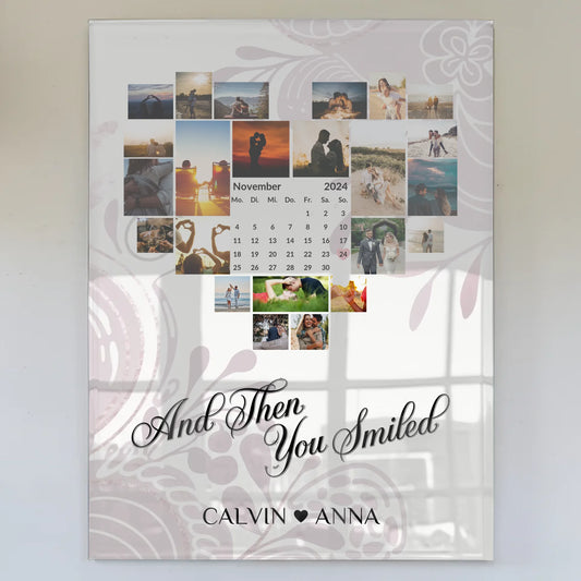 Personalisiertes Paar Acrylglas Bild Fotocollage All Of Me