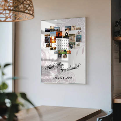 Personalisiertes Paar Acrylglas Bild Fotocollage All Of Me