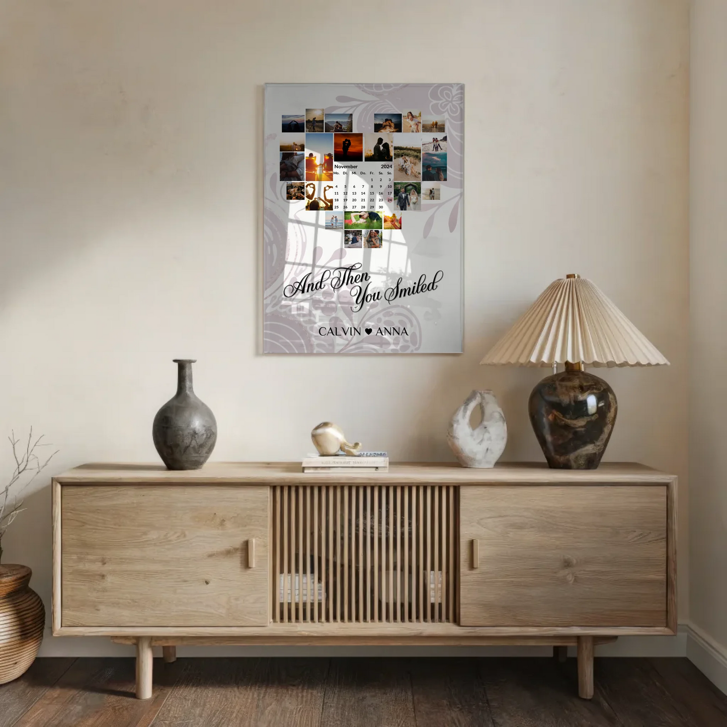 Personalisiertes Paar Acrylglas Bild Fotocollage All Of Me