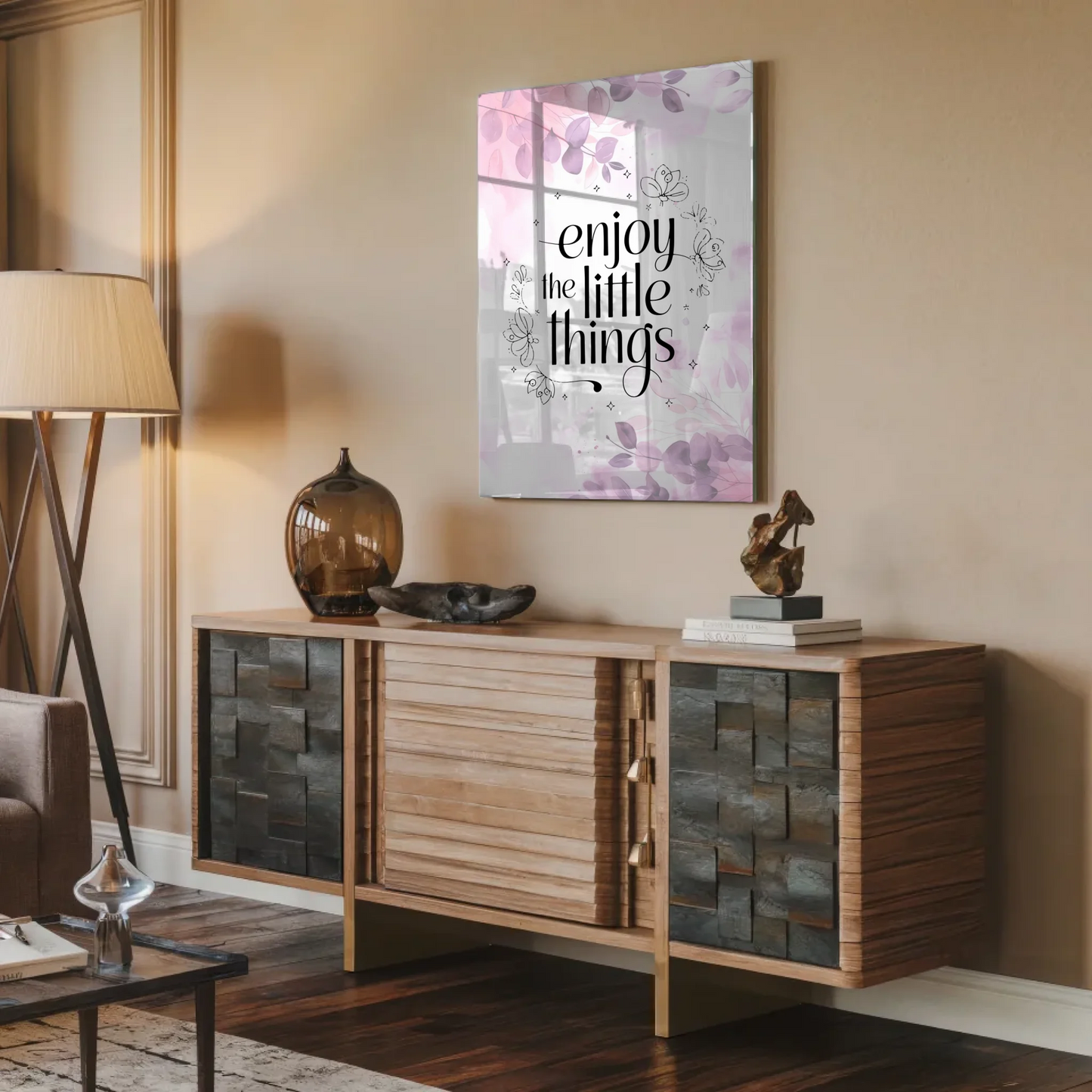 Bild Acrylglas Enjoy the Little Things Geschenkidee