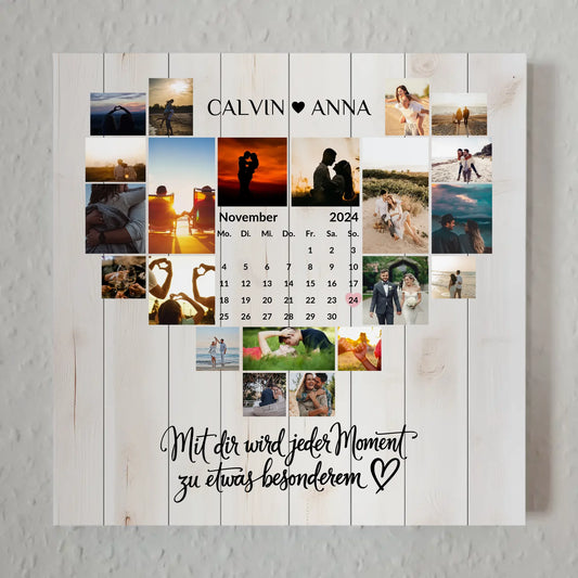 Fotoboard Magnet Poster Fotocollage Jeder Moment