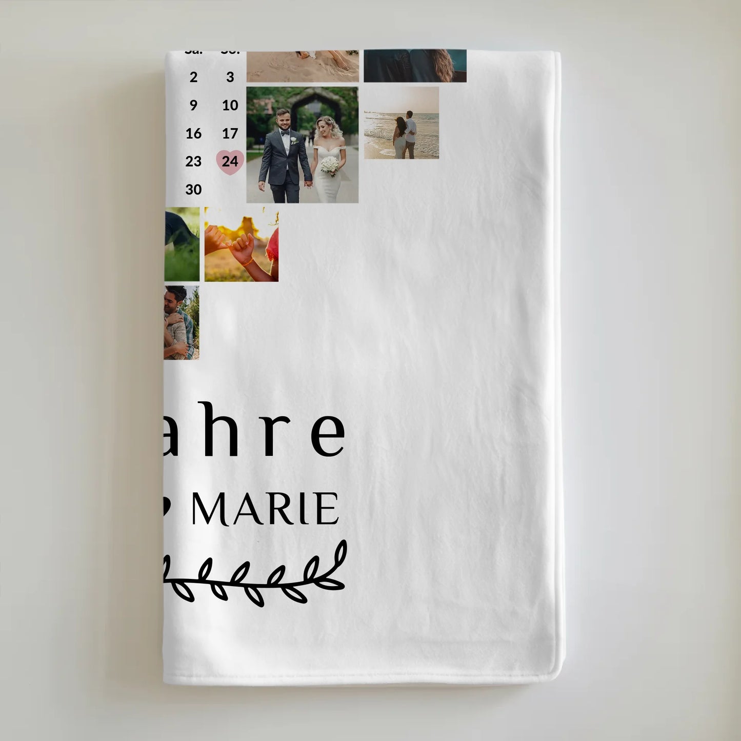 Kuscheldecke Mit Foto 8 Hochzeitstag Geschenk Blecherne Hochzeit