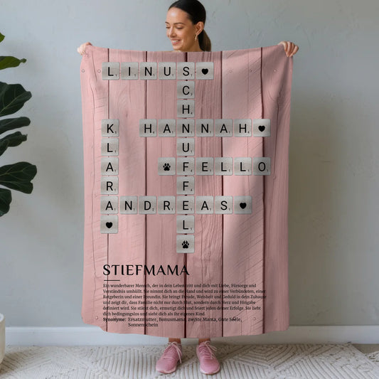 Personalisierte Foto Auf Kuscheldecke Definition Stiefmama Kreuzworträtsel