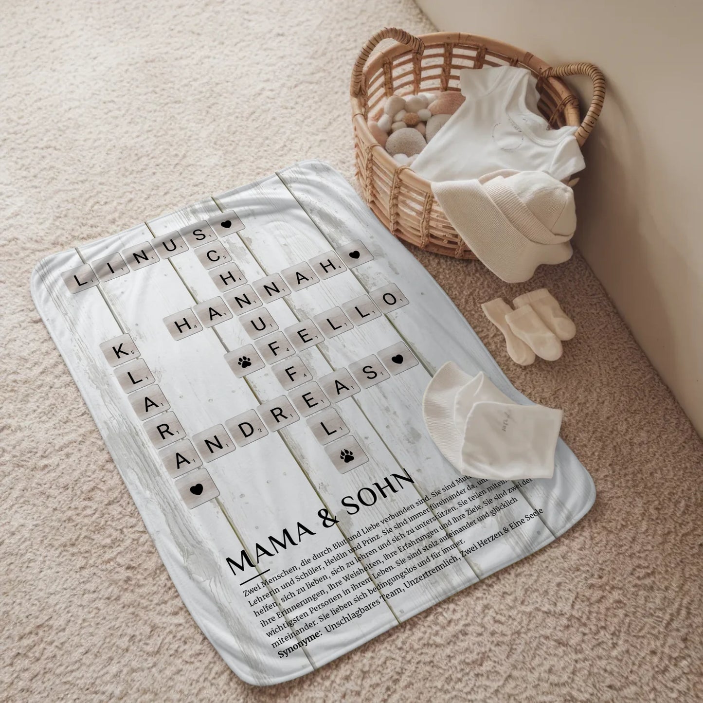 Fotodecke Definition Mama Sohn Kreuzworträtsel Geschenk