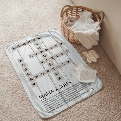 Fotodecke Definition Mama Sohn Kreuzworträtsel Geschenk