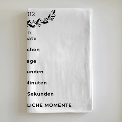 Decke Mit Foto 65 Hochzeitstag Geschenk Eiserne Hochzeit