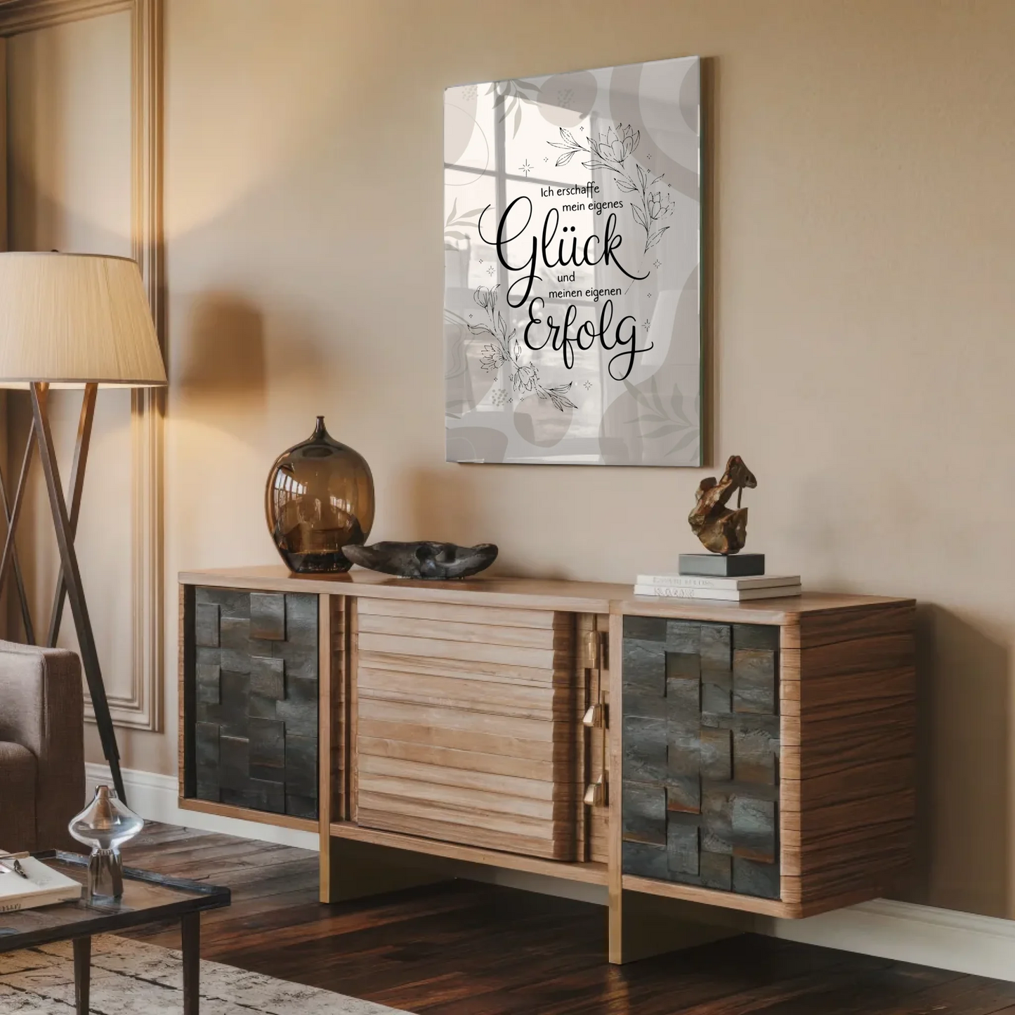 Foto Acrylglas Positiv: Mein Glück und Erfolg gestalten