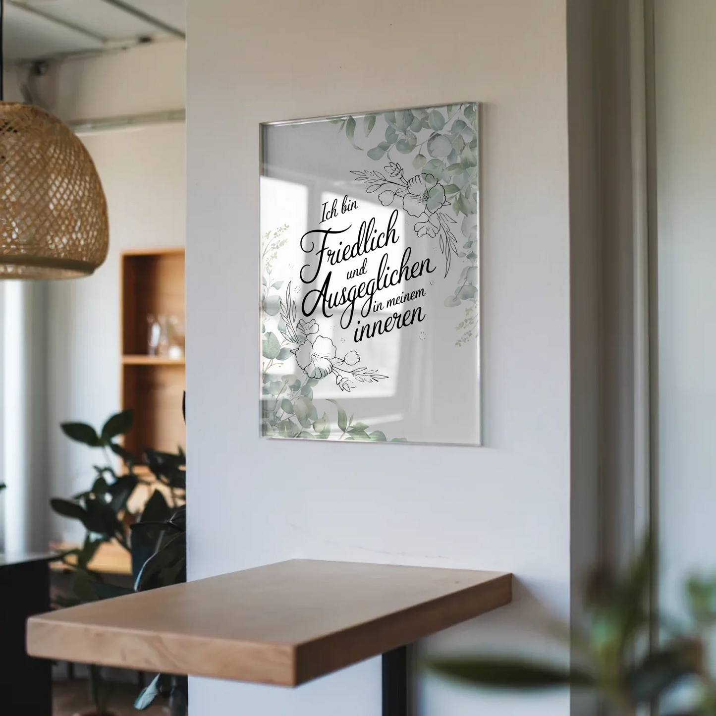 Wandbild Auf Acrylglas Positiv Friedlich Ausgeglichen