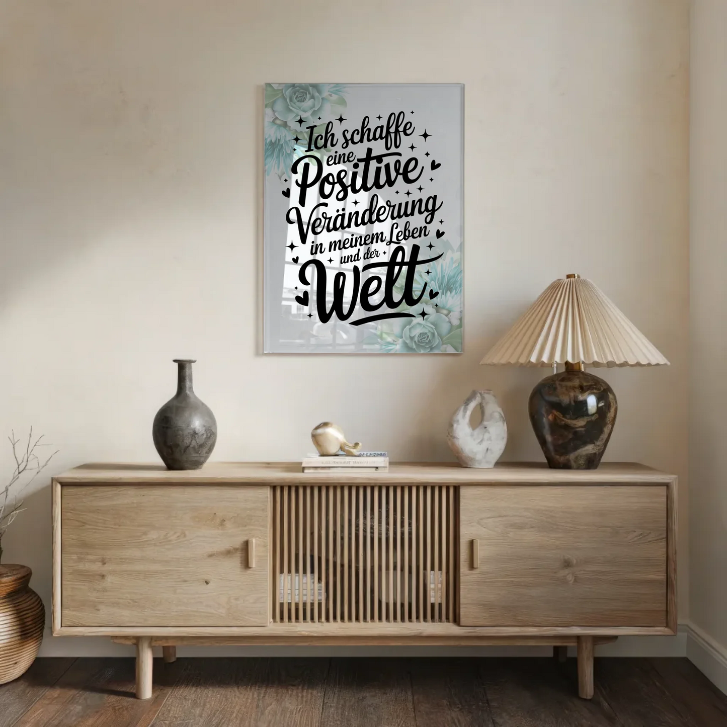 Acrylglas Wandbild Positiv Veränderung Leben Welt