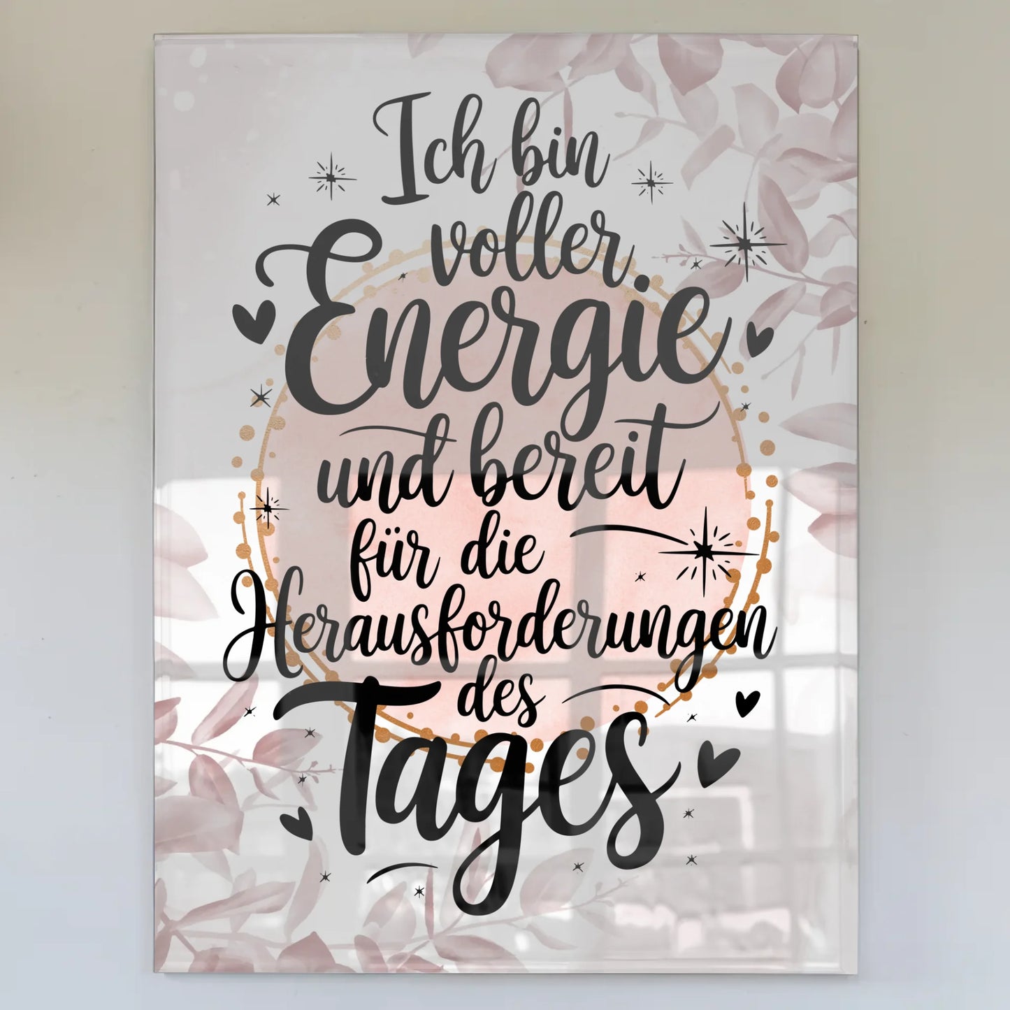 Personalisierte Bild Aus Acrylglas Positiv Energie Poster