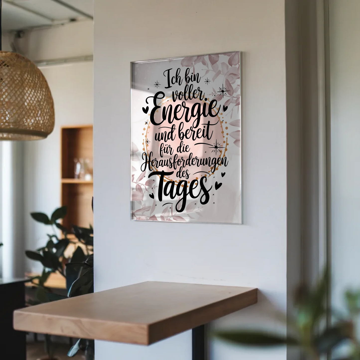 Personalisierte Bild Aus Acrylglas Positiv Energie Poster