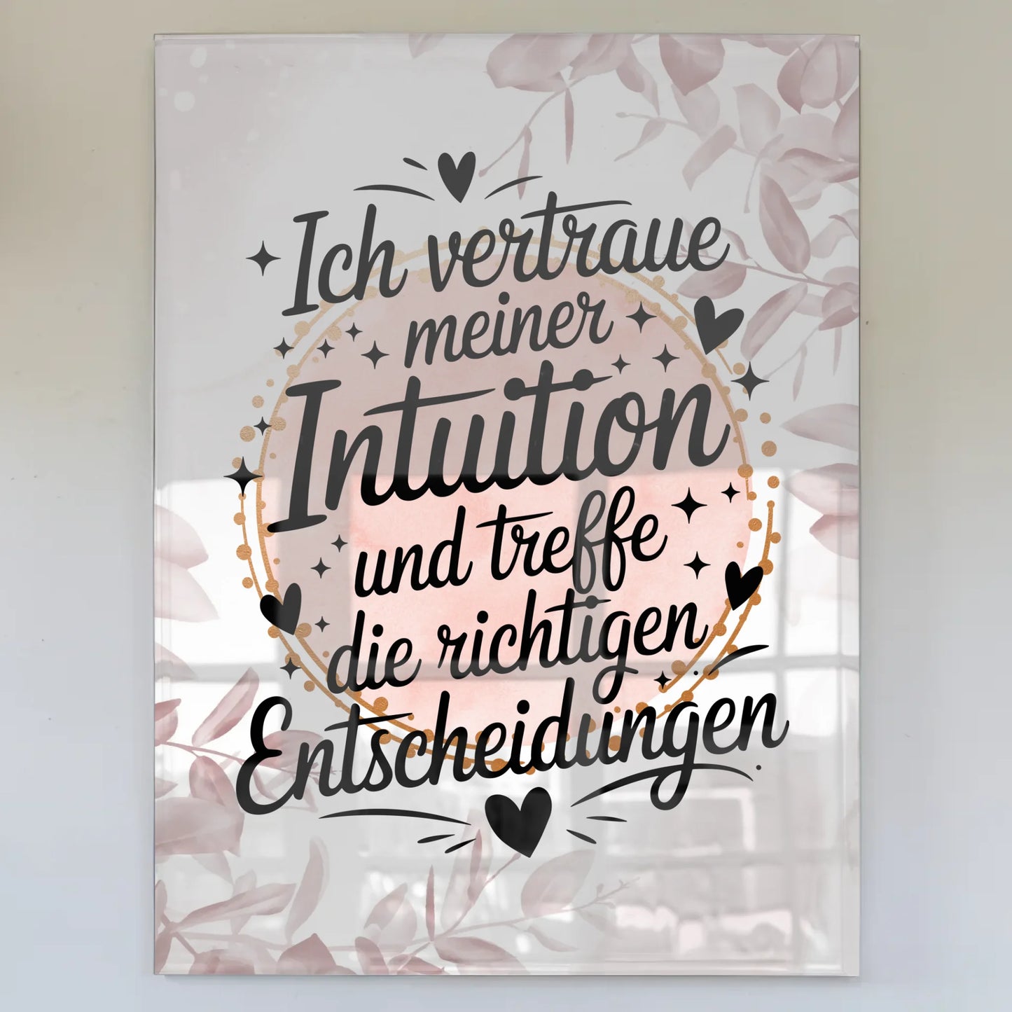 Wandbild Auf Acrylglas Intuition Richtige Entscheidungen