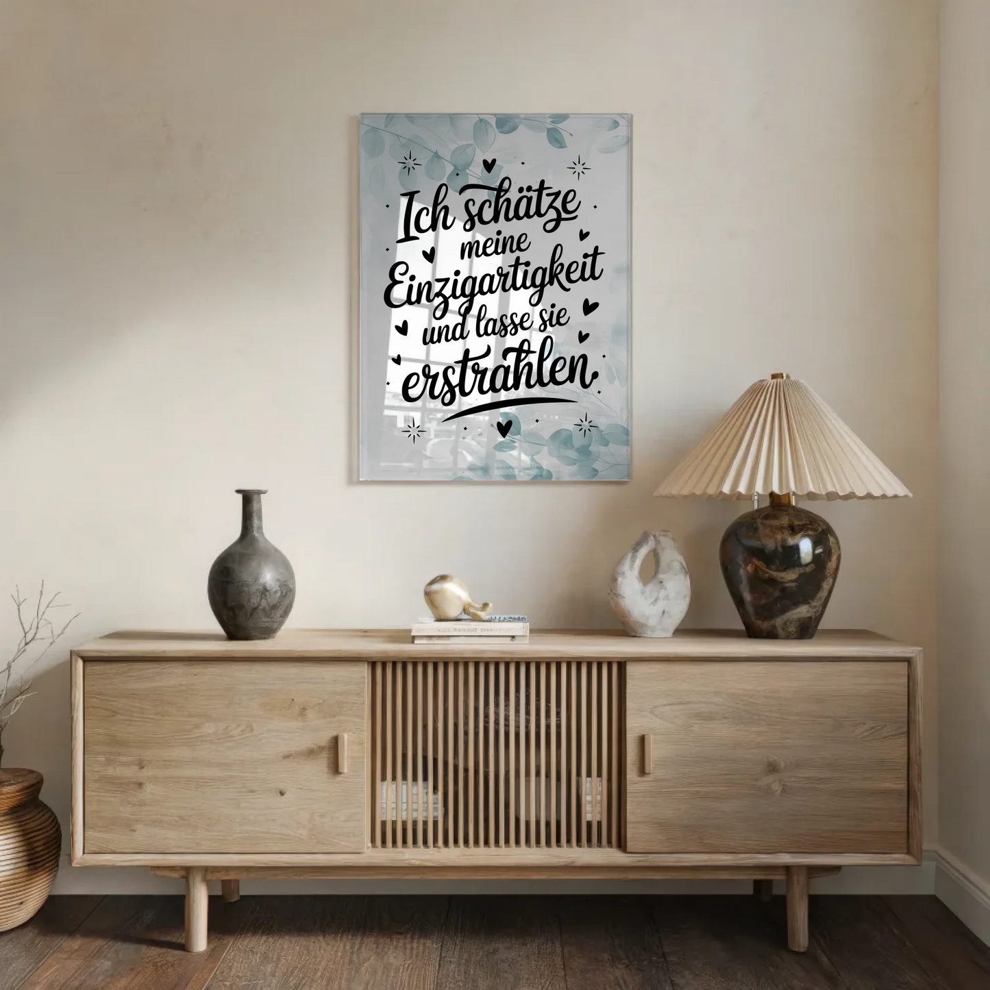 Acrylglas Bild - Einzigartigkeit Erstrahlen Lassen