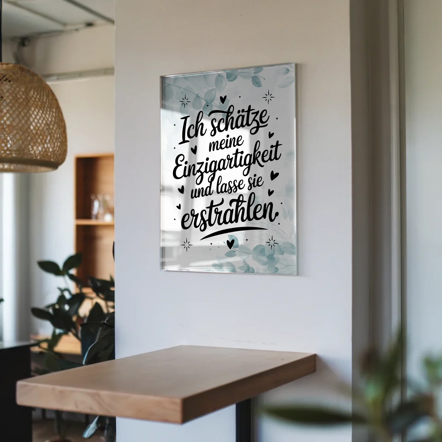 Acrylglas Bild - Einzigartigkeit Erstrahlen Lassen