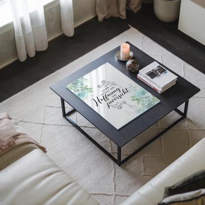 Bild Mit Acrylglas - Hoffnung und Zuversicht Positiv