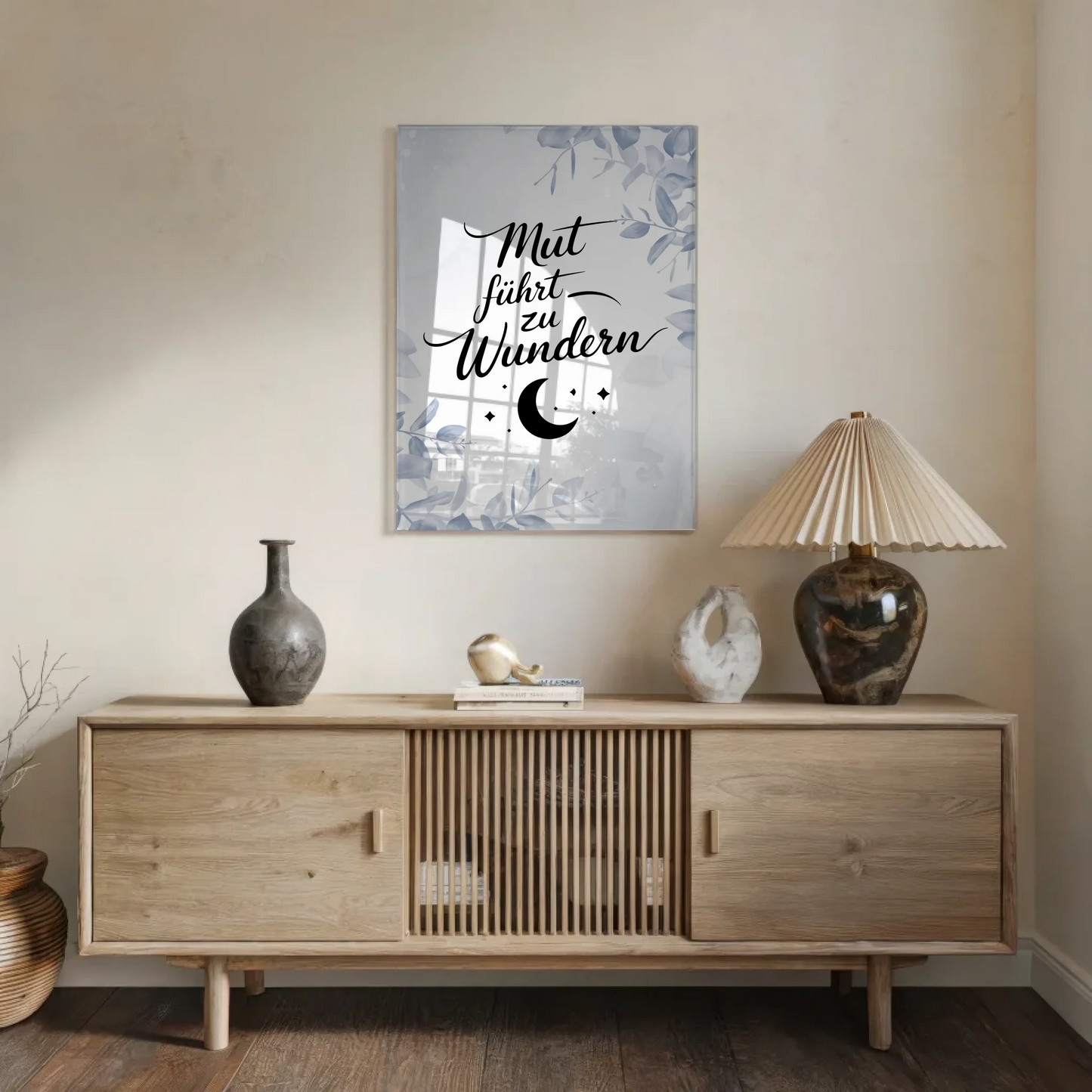 Foto Acrylglas Mut führt zu Wundern Geschenkideen