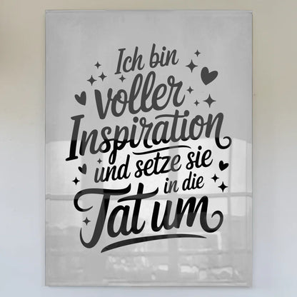 Acrylglas Mit Foto - Positiv Inspirierende Kunst