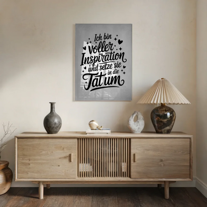 Acrylglas Mit Foto - Positiv Inspirierende Kunst