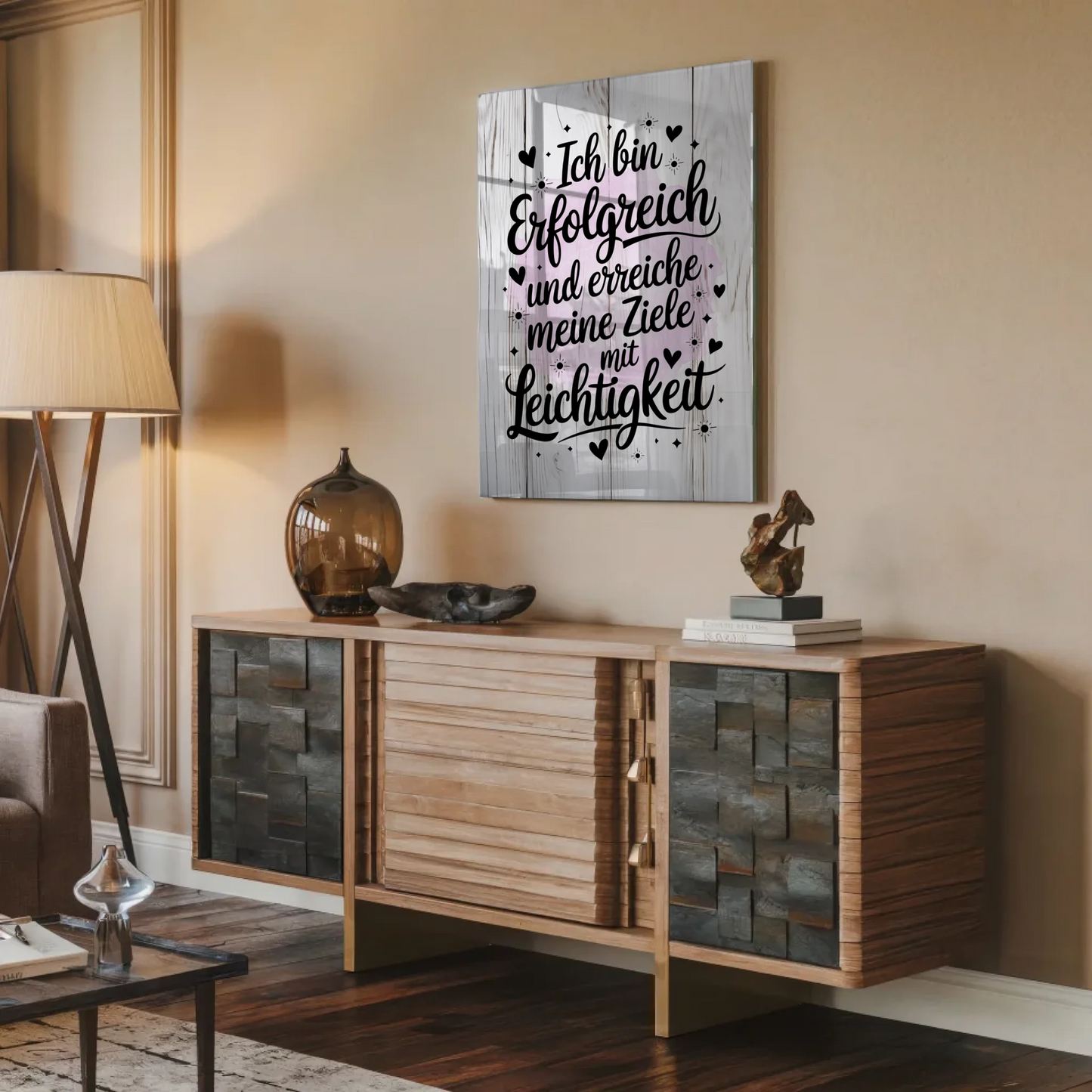 Wandbild Acrylglas Positiv Ziele Erfolg Leichtigkeit