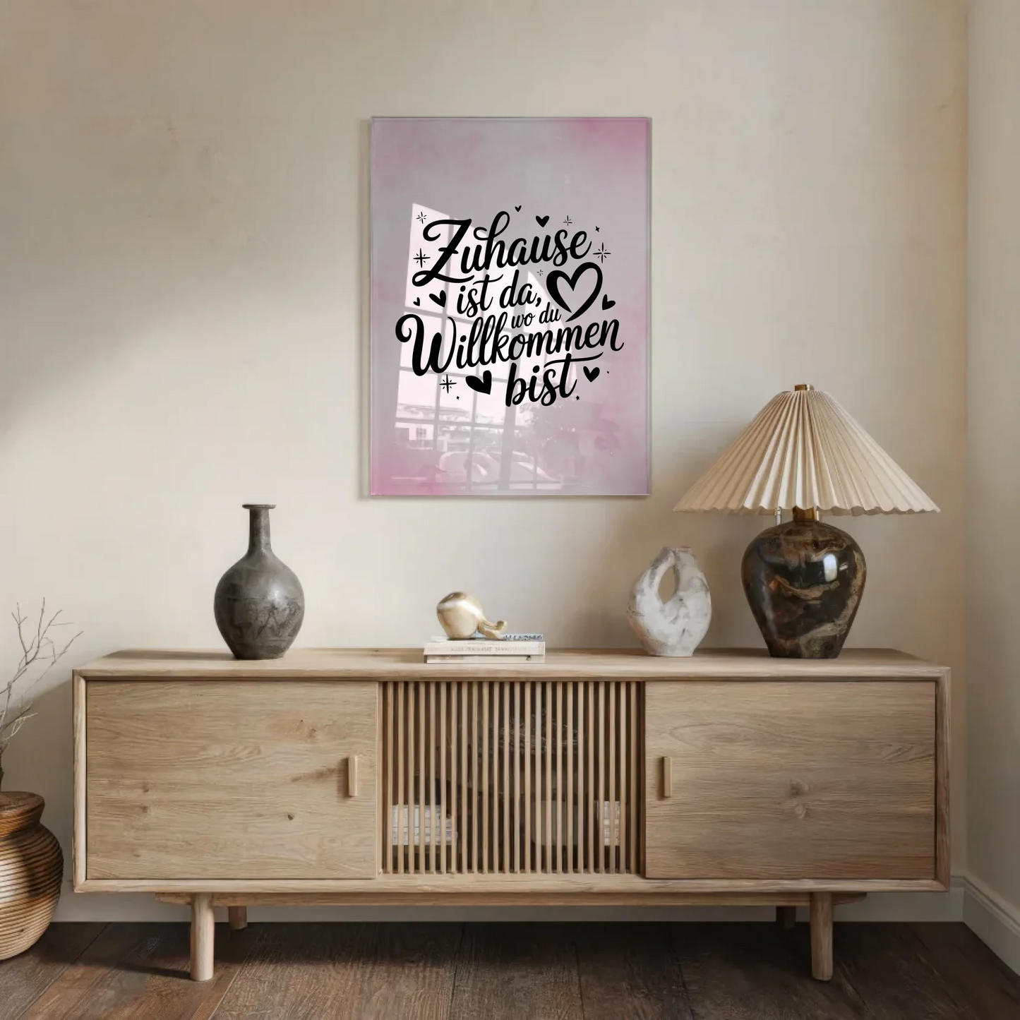 Bild Aus Acrylglas Zuhause Willkommen Geschenkideen