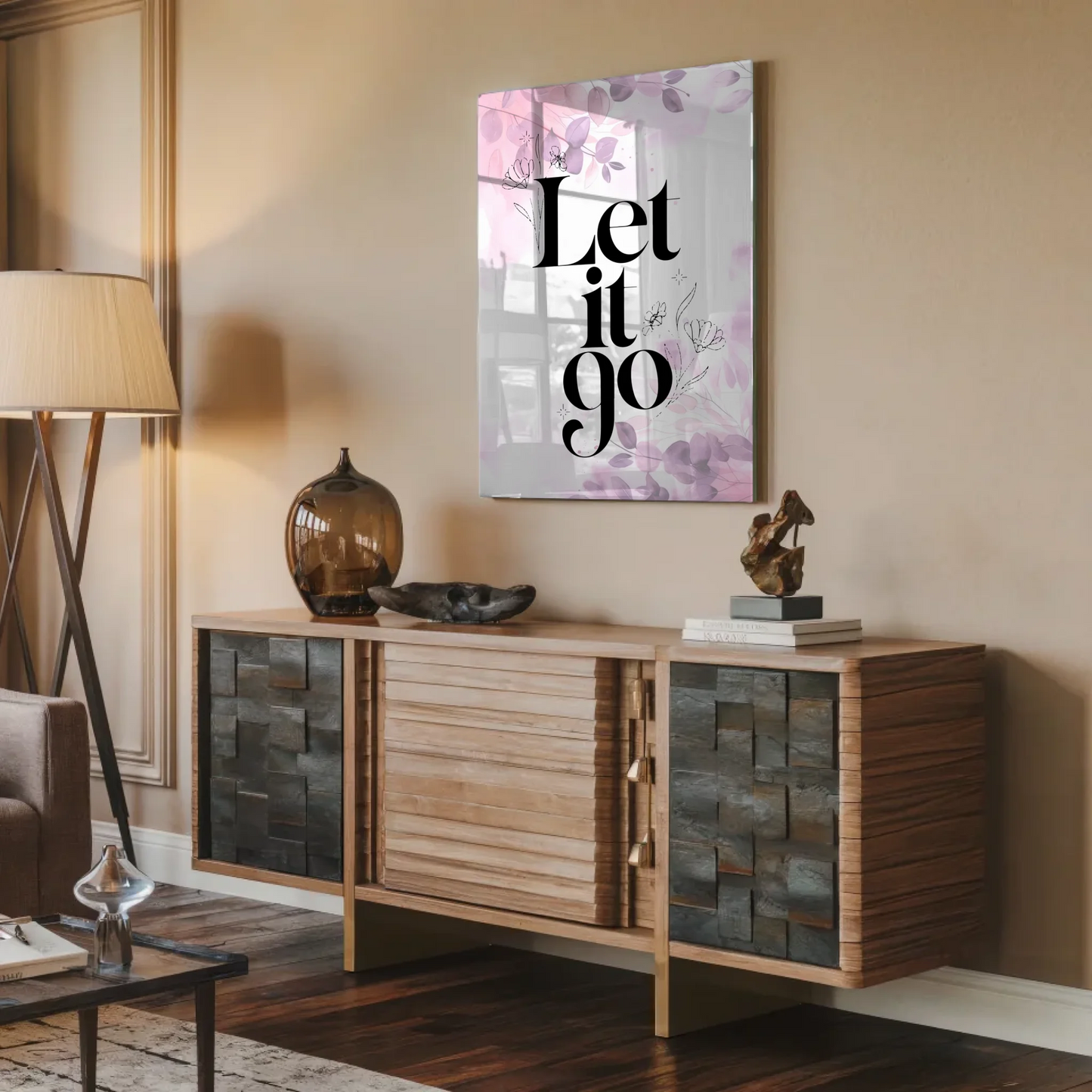 Foto Acrylglas Let it go - Personalisiertes Geschenk