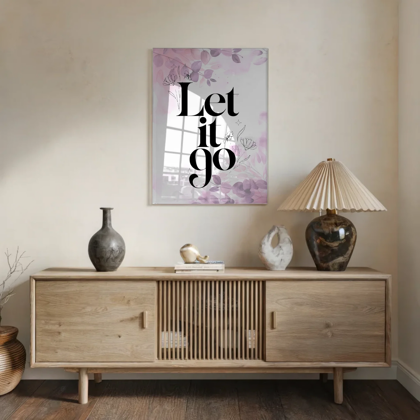 Foto Acrylglas Let it go - Personalisiertes Geschenk