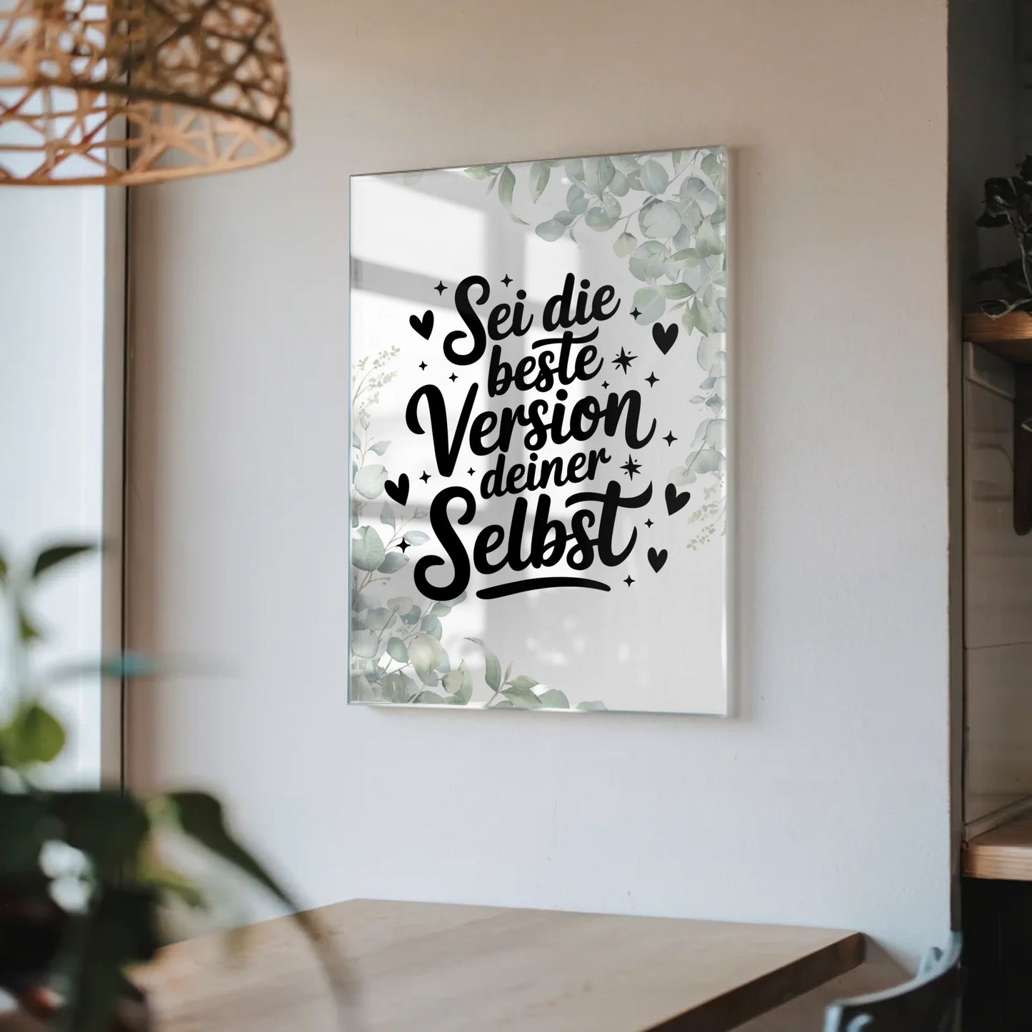 Foto Mit Acrylglas Sei die beste Version deiner selbst