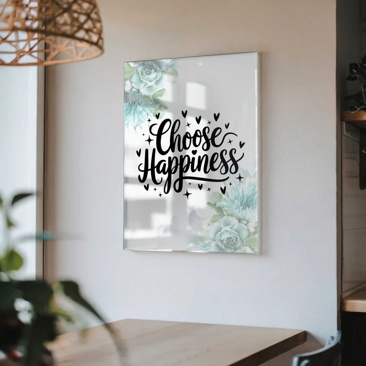 Acrylglas Mit Foto Choose Happiness Geschenkideen