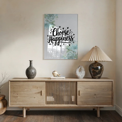 Acrylglas Mit Foto Choose Happiness Geschenkideen