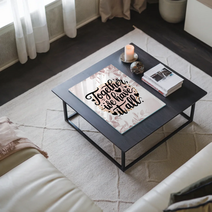 Acrylglas Mit Foto Together We Have It All Geschenk