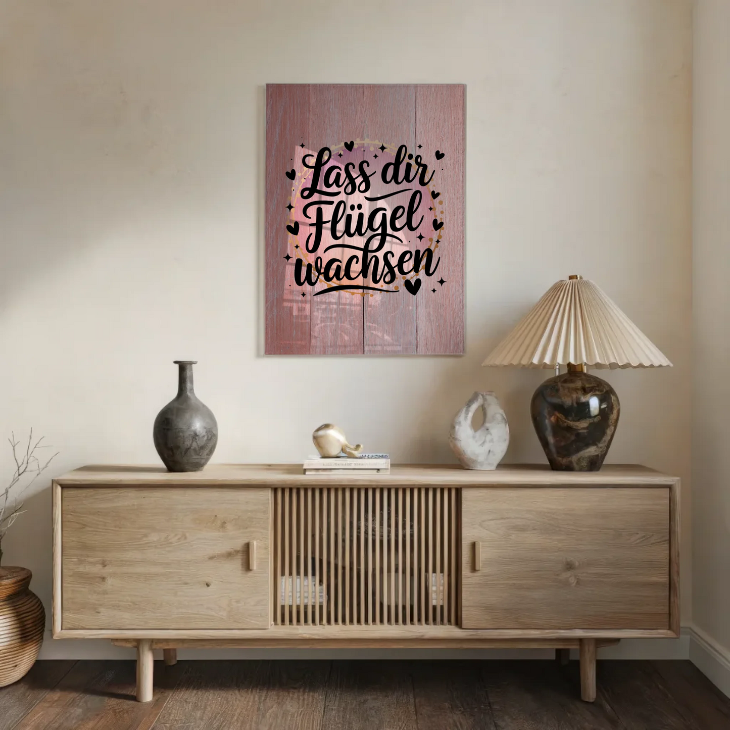 Acrylglas Mit Foto Lass dir Flügel wachsen Geschenk