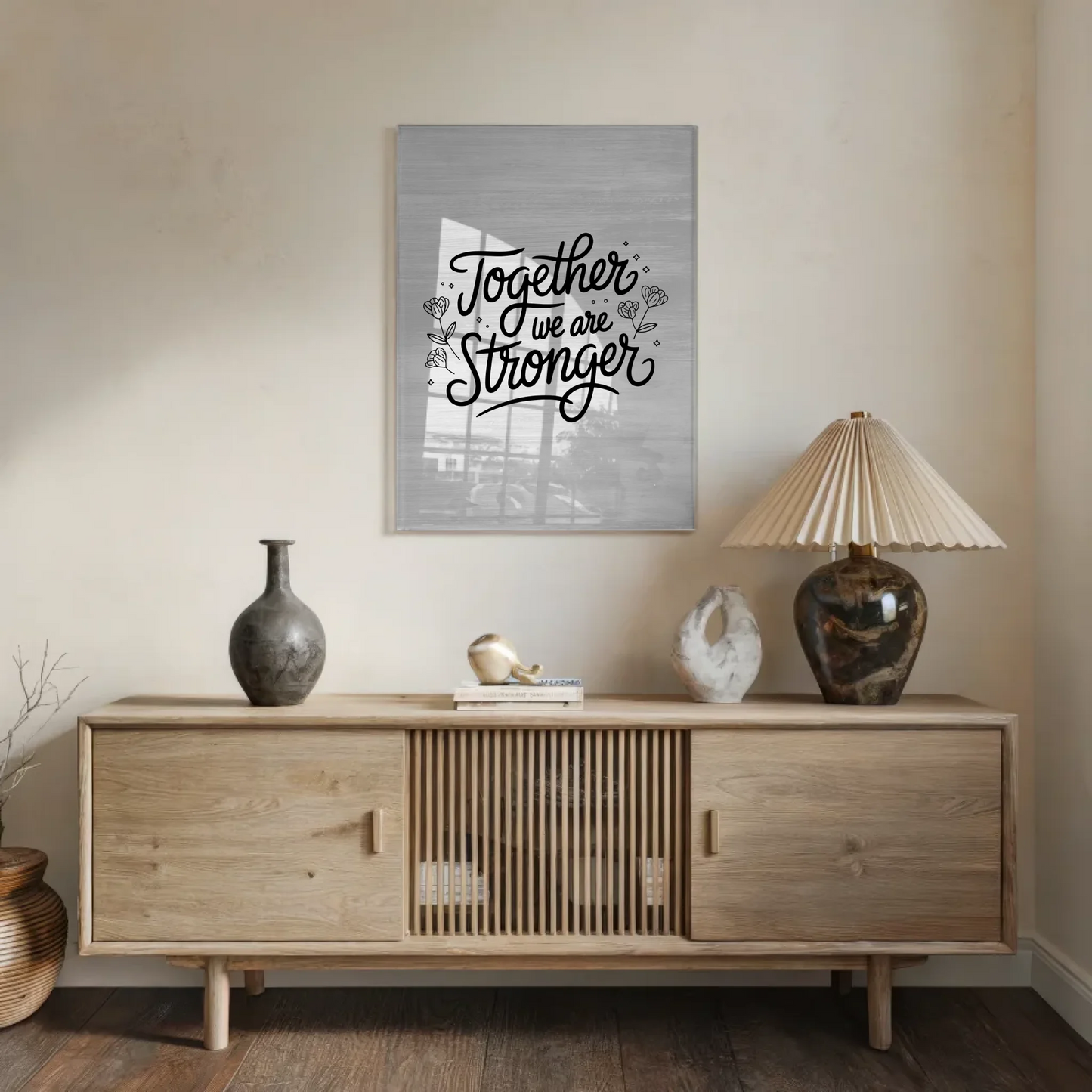 Foto Acrylglas Together we are stronger Geschenkideen