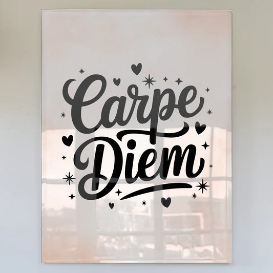 Foto Acrylglas Carpe Diem Personalisiertes Geschenk