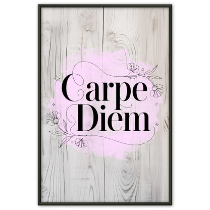 Personalisierte Sprüche Poster Carpe Diem für jeden Anlass