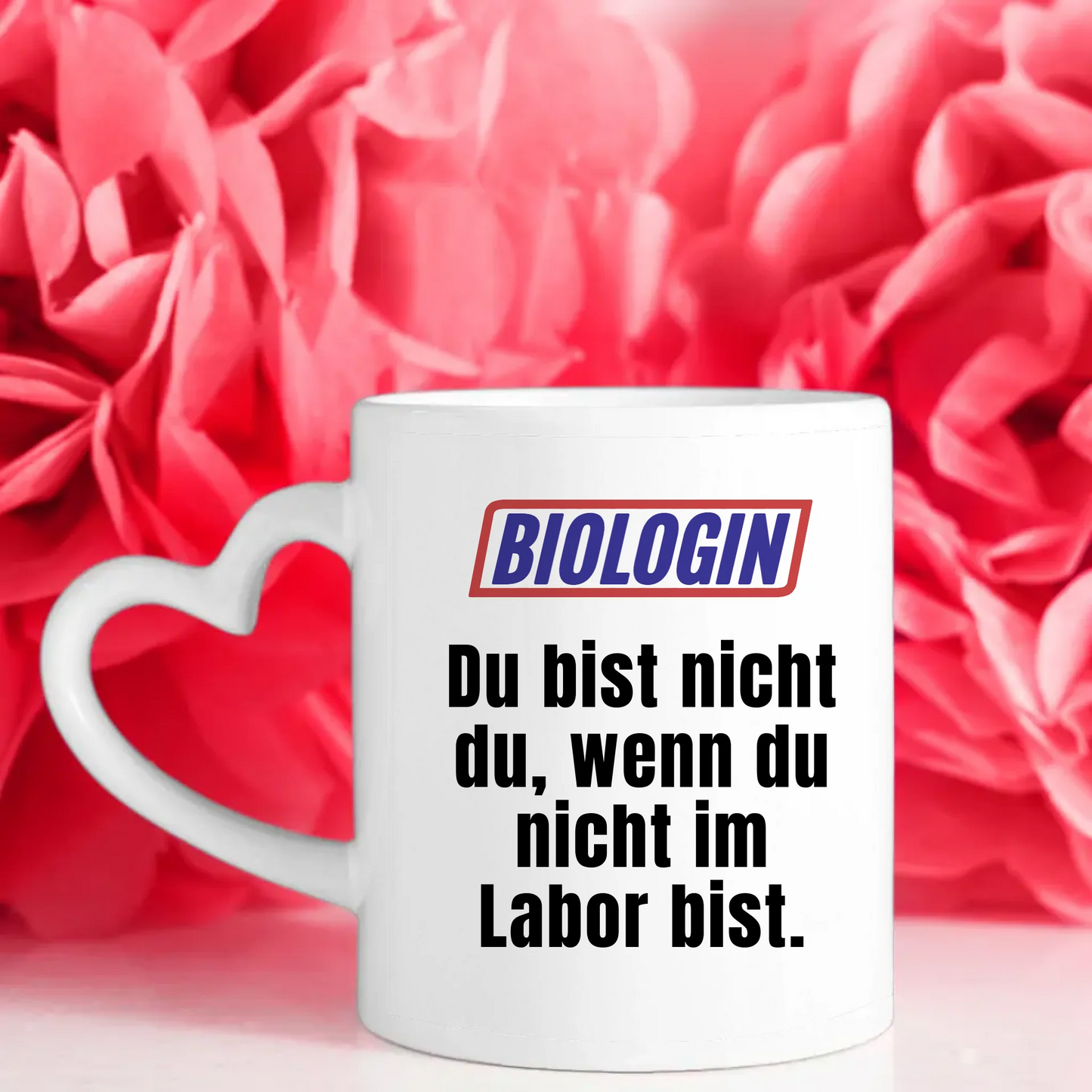 Personalisierte Tasse Lustig Du bist nicht Du Biologin Namen