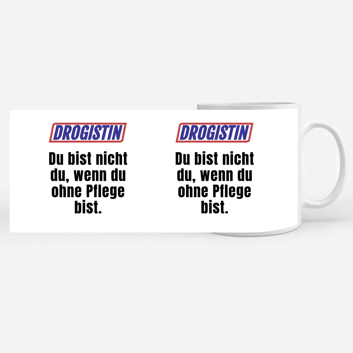 Lustige Tasse Du bist nicht Du wenn Drogistin personalisierter Kaffeebecher