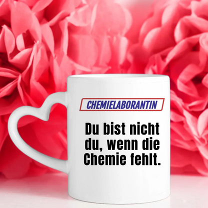 Personalisierte Tasse Lustig Chemielaborantin Mit Namen
