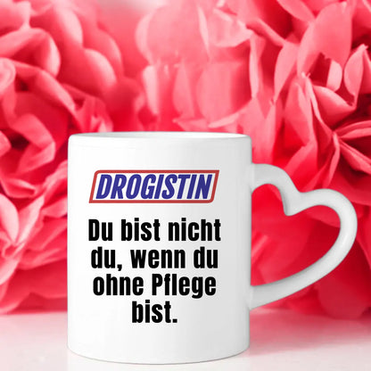 Lustige Tasse Du bist nicht Du wenn Drogistin personalisierter Kaffeebecher