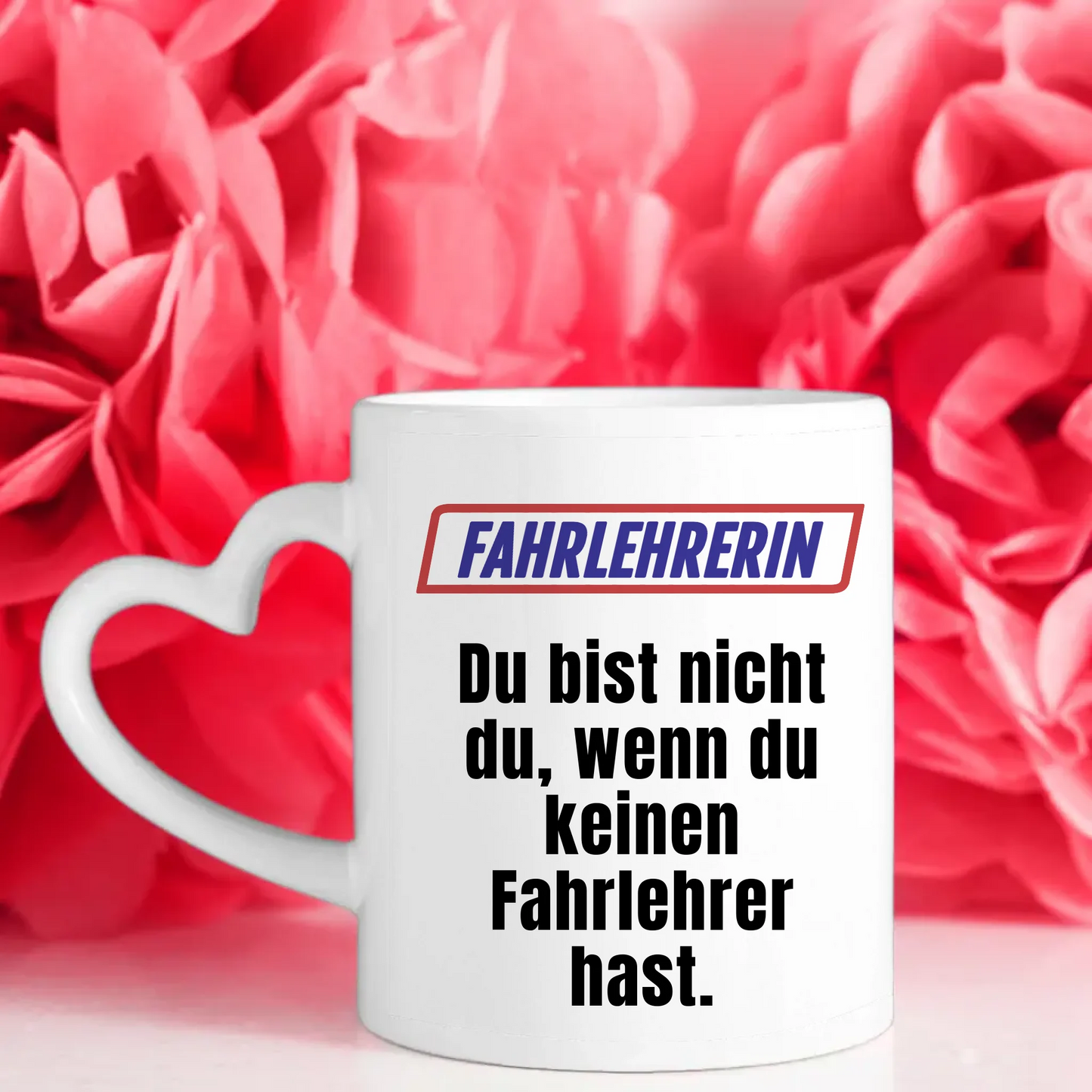 Kaffeetasse Lustig Du bist nicht Du wenn Fahrlehrerin Personalisiert
